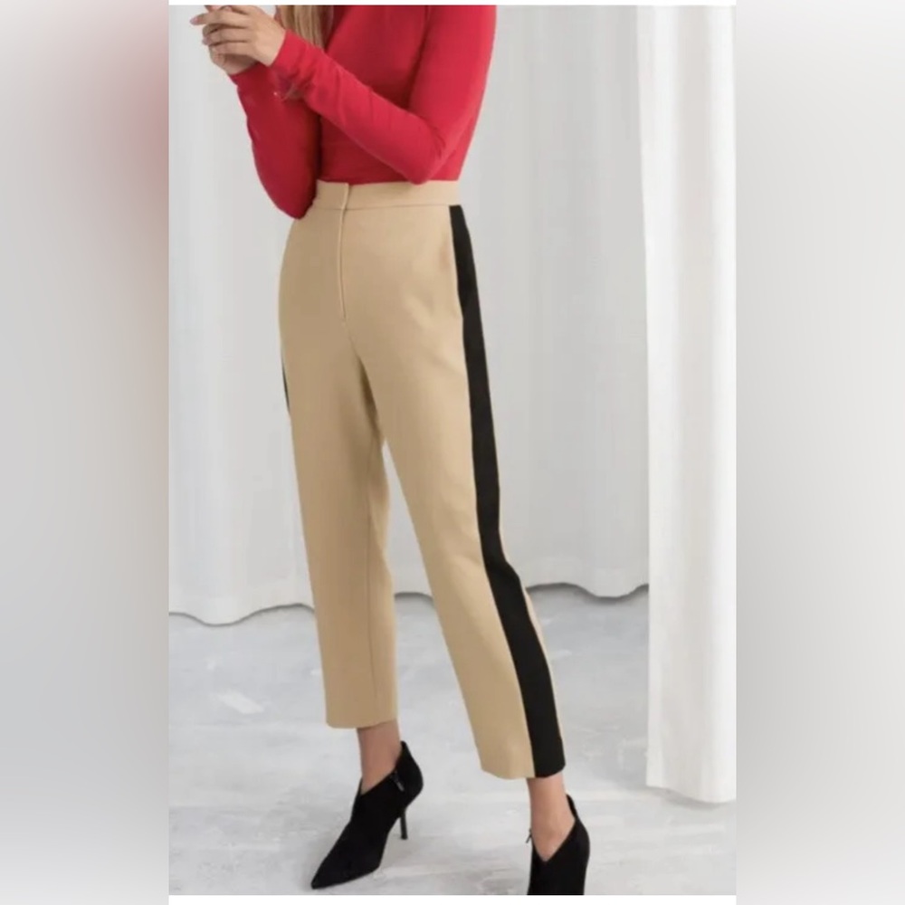& Other Stories Racer Stripe Riding Pant